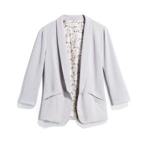 EUC Skies are Blue Hannah Modal Scuba Gray Blazer